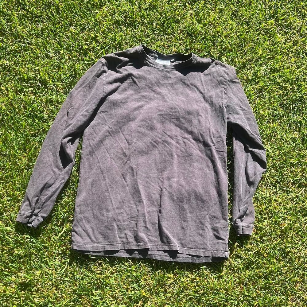 Jungmaven Hemp blend long sleeve tee Surf skate preppy mens size L